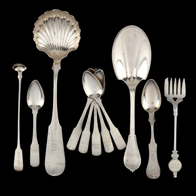 A GROUPING OF ELEVEN AMERICAN