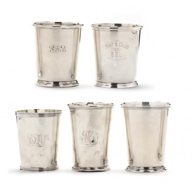 A GROUPING OF FIVE AMERICAN