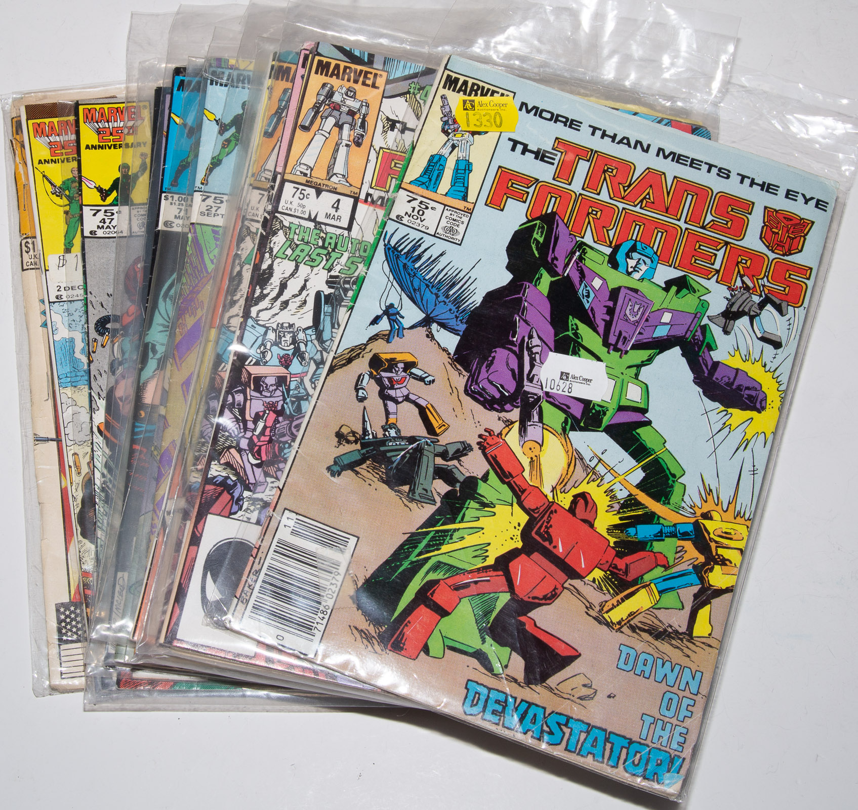 A GROUPING OF MARVEL TRANSFORMER