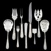 A GROUPING OF NINE REPOUSSE ST
