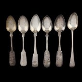 A GROUPING OF SIX AMERICAN COI