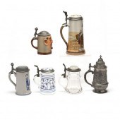 A GROUPING OF SIX GERMAN STEIN