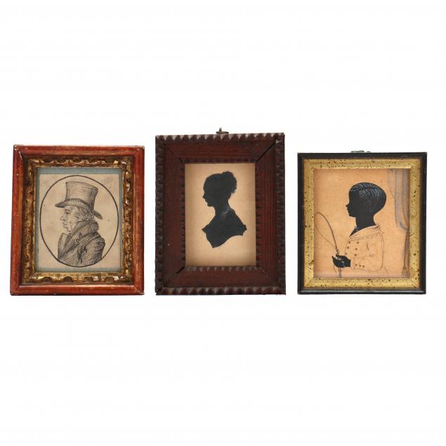 A GROUPING OF THREE FRAMED
