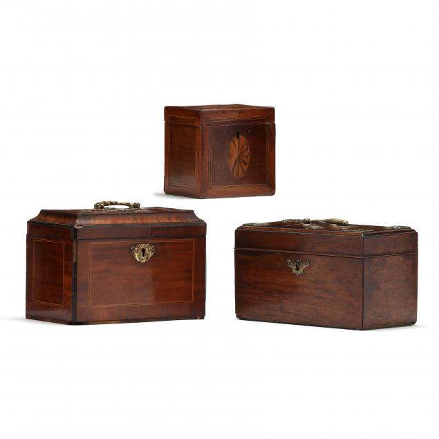 A GROUPING OF THREE GEORGE III