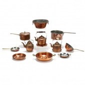  A GROUPING OF TWELVE COPPER C