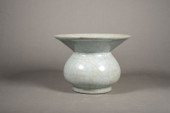 A GUAN-TYPE PALE-CELADON GLAZE