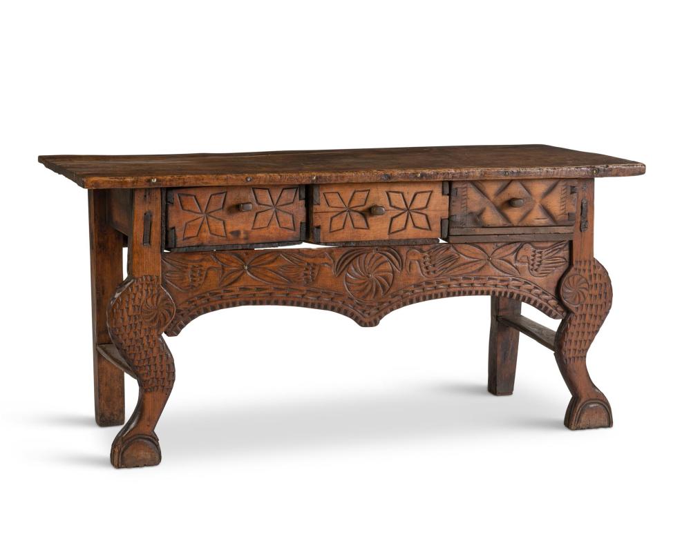 A GUATEMALAN NAHUALá CARVED WOOD