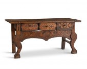 A GUATEMALAN NAHUALá CARVED WO