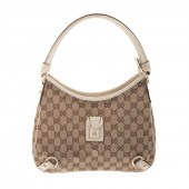 A GUCCI ABBEY HOBO PM A Monogr