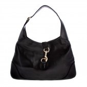 A GUCCI MEDIUM JACKIE O HOBO A