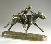 A. GUIET BRONZE SCULPTURE (Fre
