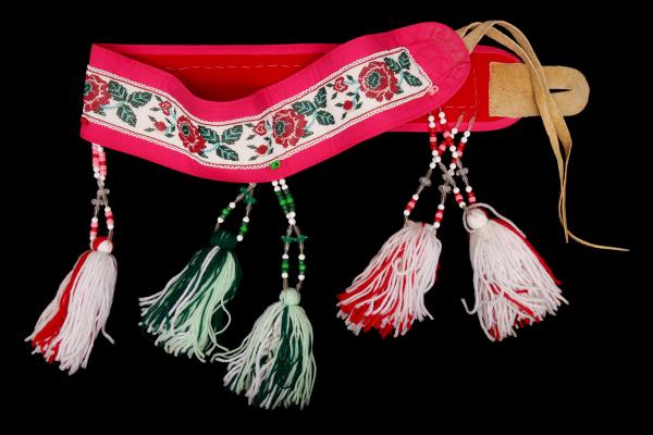 A GWICH'N NW COAST BEADED BABY