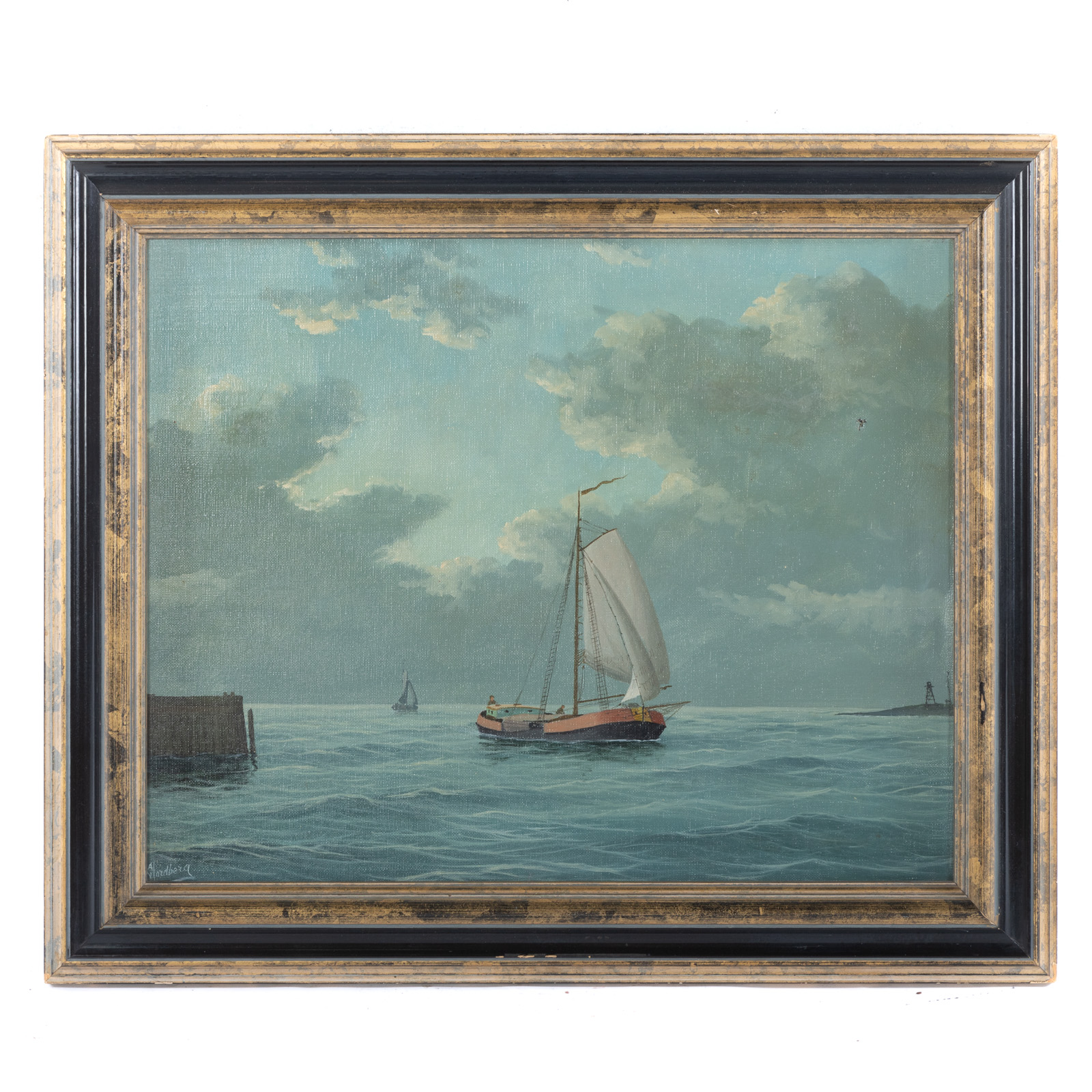 A. H. NORDBERG. SEASCAPE, OIL