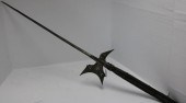 A HALBERD WEAPON, 17TH C, GERM