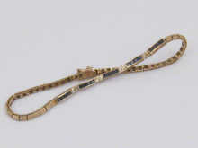 A hallmarked 9 carat gold