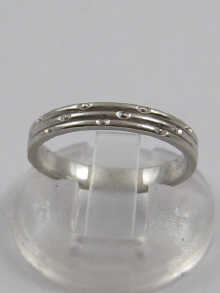 A hallmarked platinum diamond