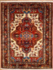 A HAMADAN RUG, POST 1950A Hama