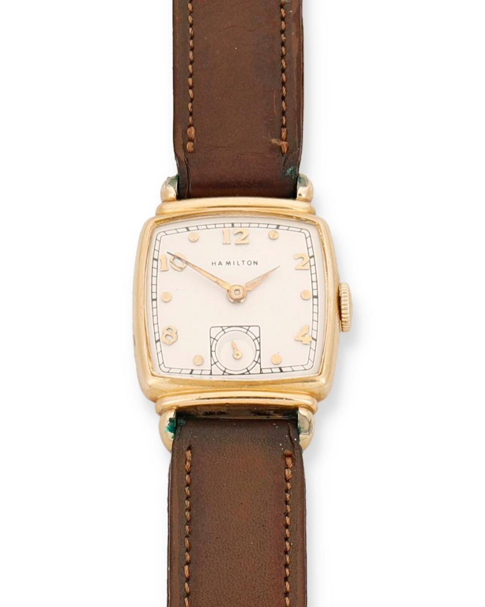 A HAMILTON GOLD-FILLED