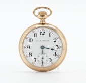 A Hamilton Watch Co Open Face