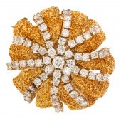 A HAMMERMAN BROTHERS 18K DIAMO