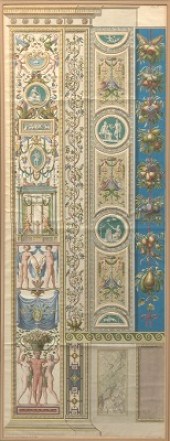 A Hand Colored Architectural D