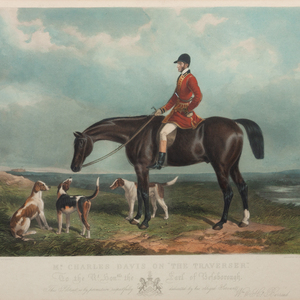 A Hand-Colored Engraving