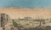 A Hand Colored "Vue d'Optique"