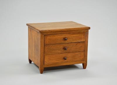 A Hand Made Miniature Chest of