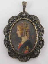 A hand painted miniature of a
