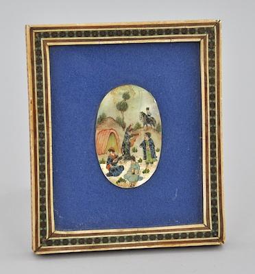 A Hand Painted Miniature Painting