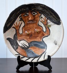 A hand-painted vintage Mexican