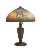 A HANDEL PARROT TABLE LAMPA Ha