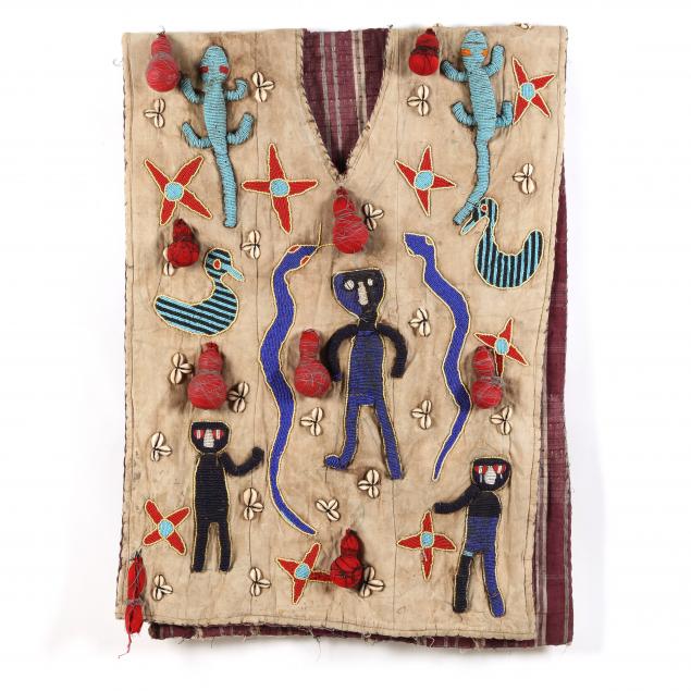 A HANDMADE CEREMONIAL FIGURAL