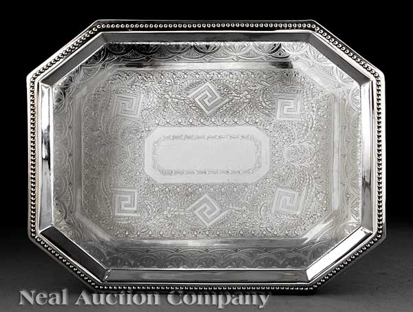 A Handsome Antique Silverplate