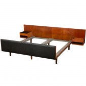 A HANS J. WEGNER TEAK, GLASS A