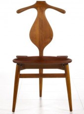 A HANS WEGNER INLAID VALET CHA