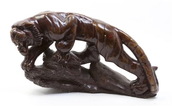A Hardstone Animalier Figure