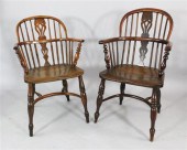 A harlequin set of eight 19th