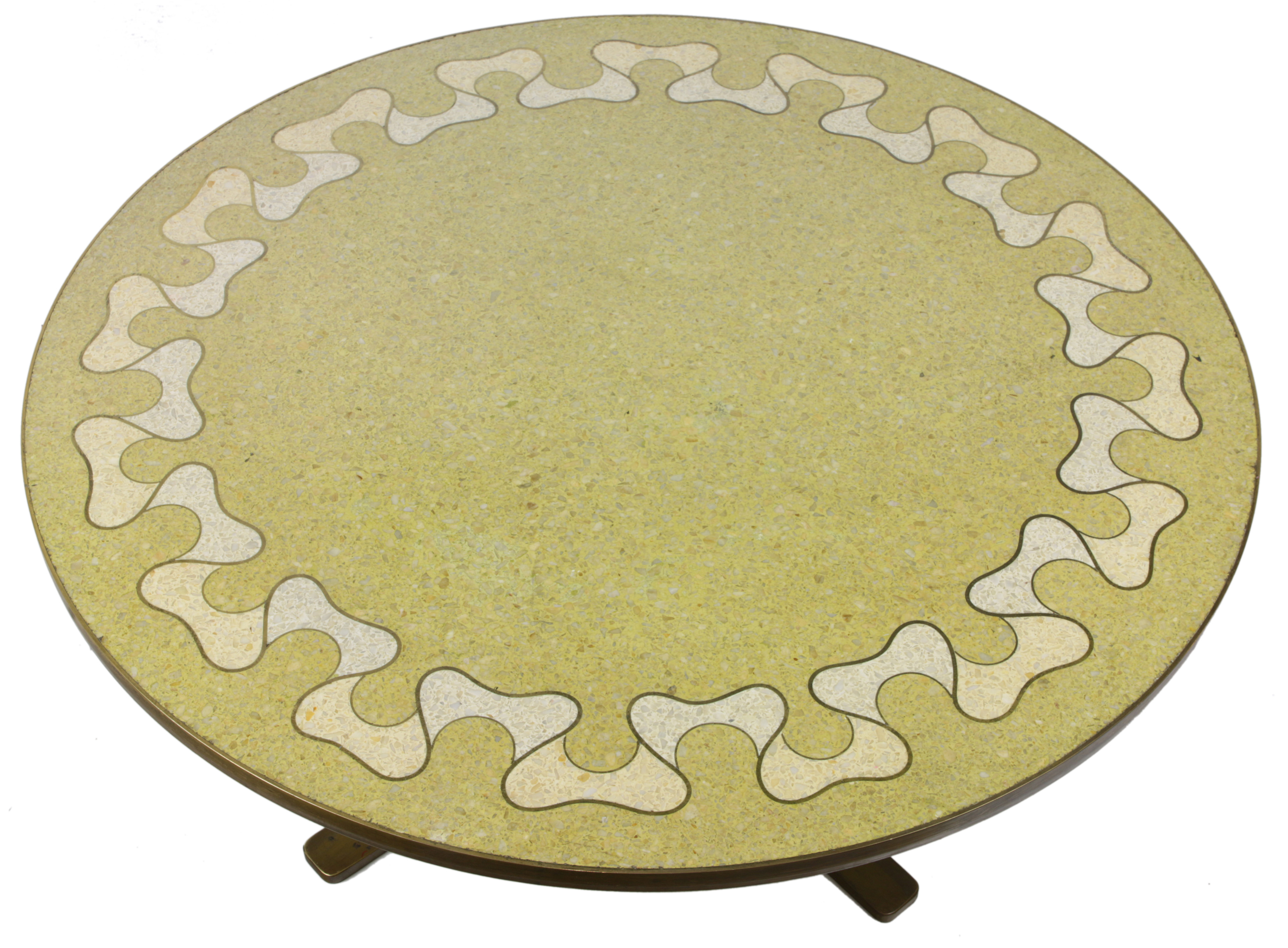A HARVEY PROBBER STYLE TERRAZZO