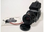 A Hasselblad 202FA medium form