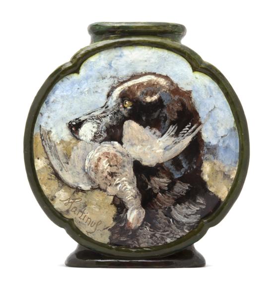 A Haviland Limoges Faience Vase
