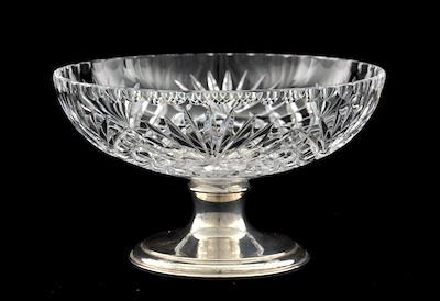 A Hawkes Cut Glass and Sterling