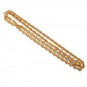 A HEAVY ANCHOR LINK CHAIN NECK