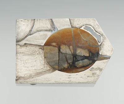 A Heavy Cast Sterling Silver Belt