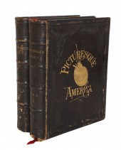 A heavy folio set titled Pictu