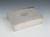 A Heavy Sterling Silver Humido