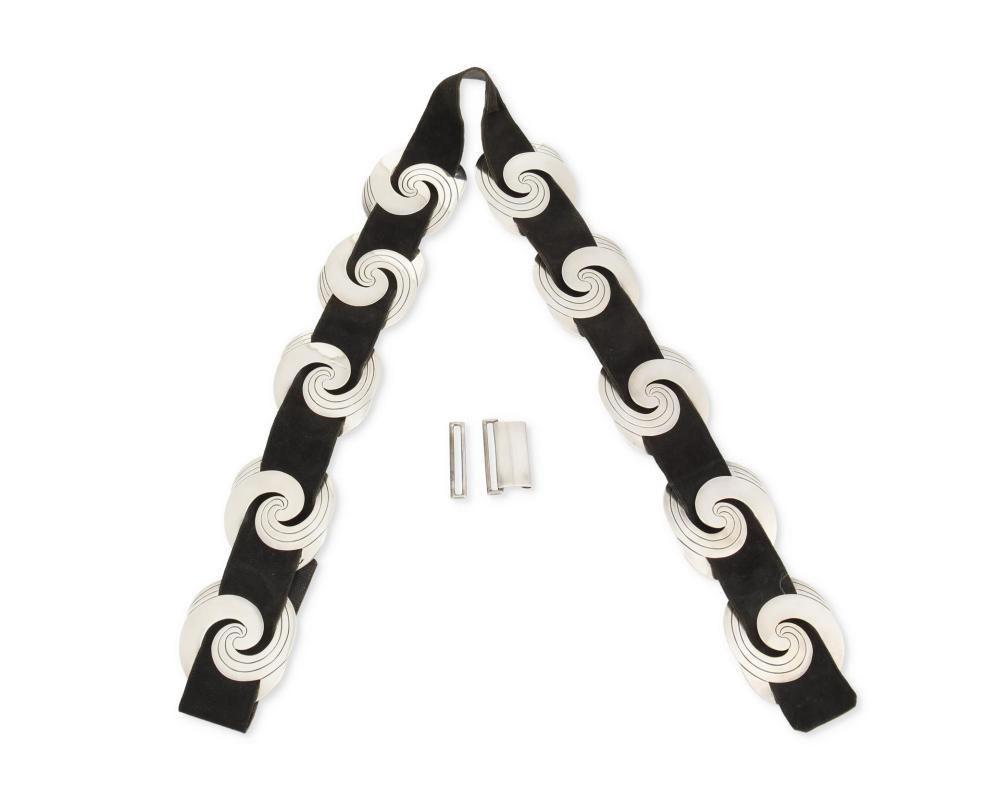 A HéCTOR AGUILAR SILVER AND SUEDE