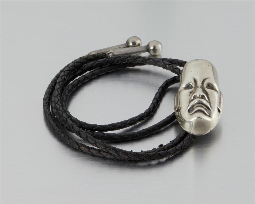 A HECTOR AGUILAR SILVER BOLO TIEA