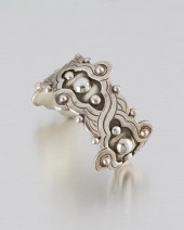 A HECTOR AGUILAR SILVER CUFF B