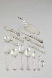 A HECTOR AGUILAR SILVER FLATWA